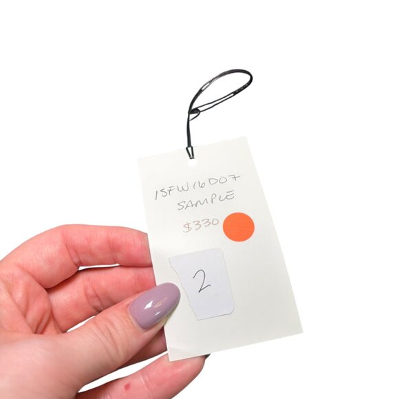 Inclán Studio Houston Silk Shift Dress Size 2 Eggplant Purple NWT $330 Sample - Picture 6 of 7